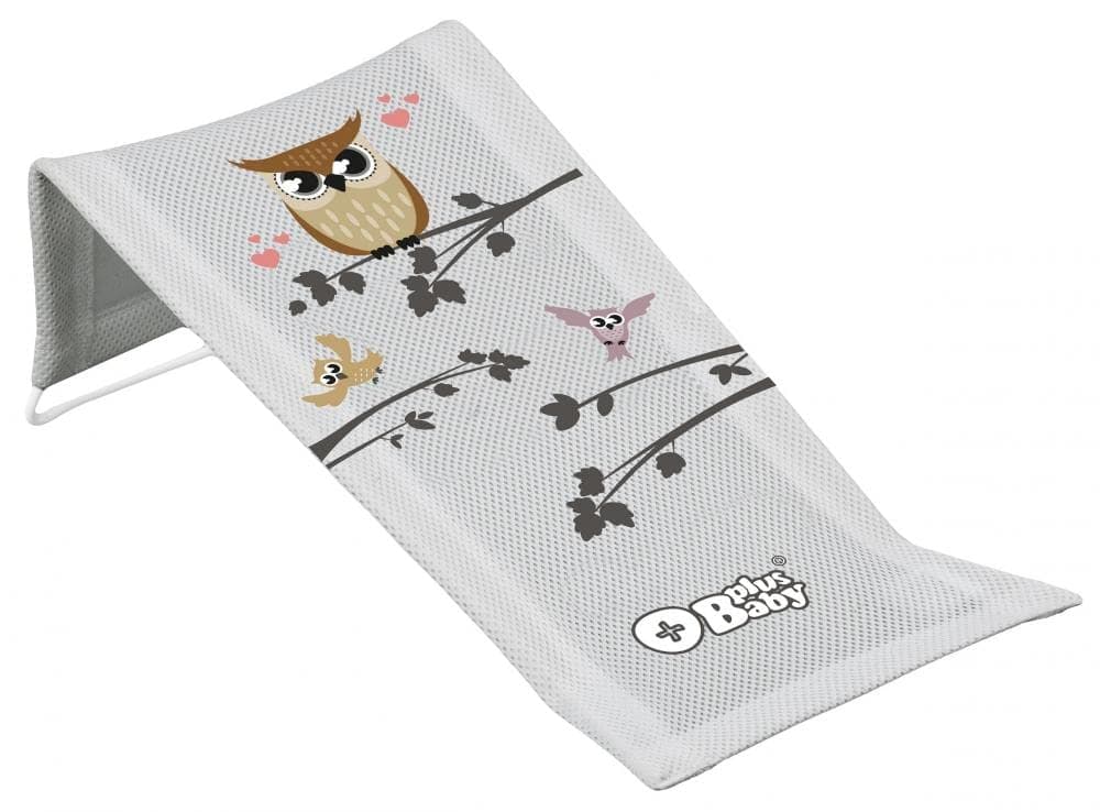 TEGA BABY Plus Baby Bath Bed Owl, Gray