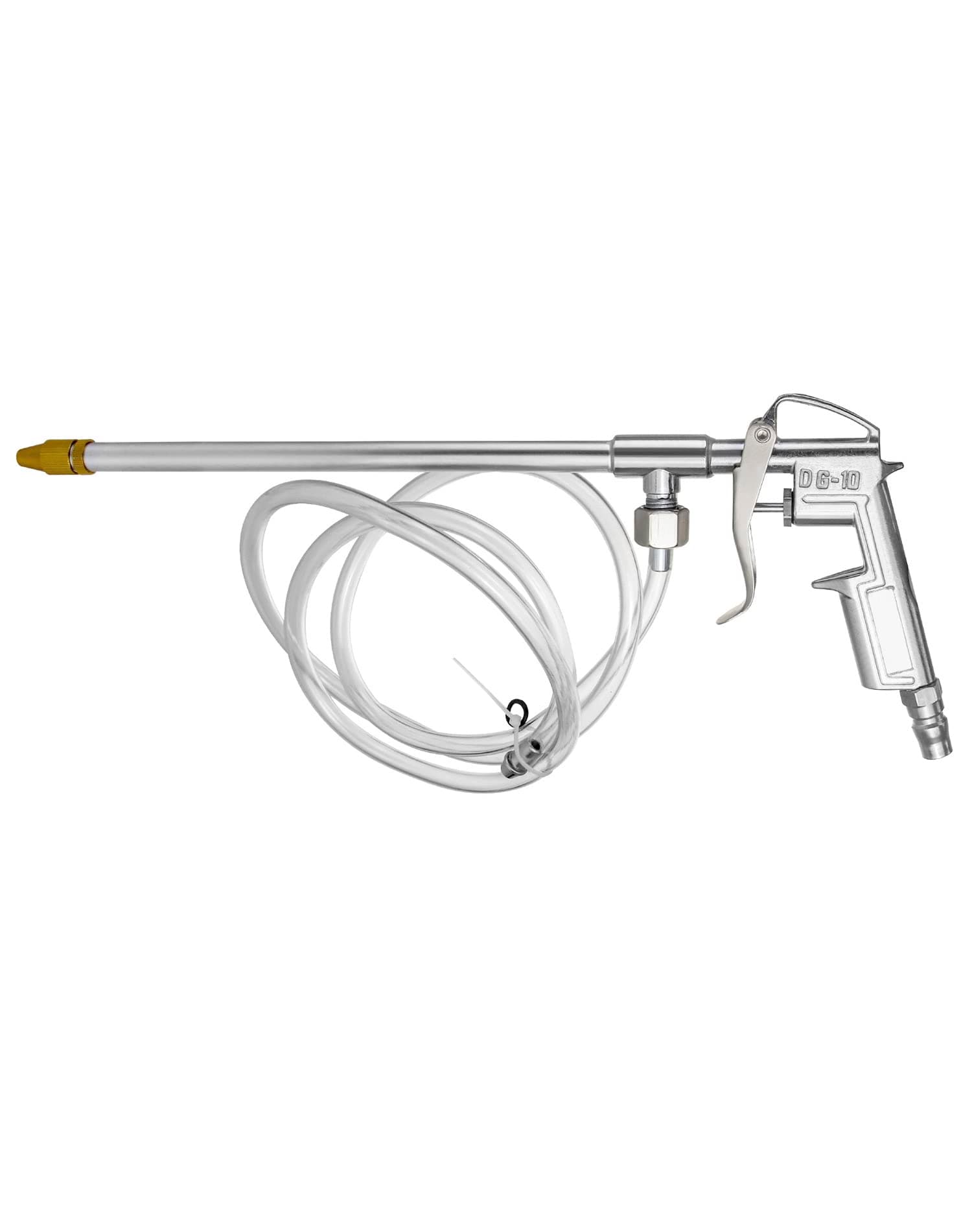 Spray Gun, Aluminum Pneumatic Air Engine Cleaning Washer Gun Kit Tool, 1/4"