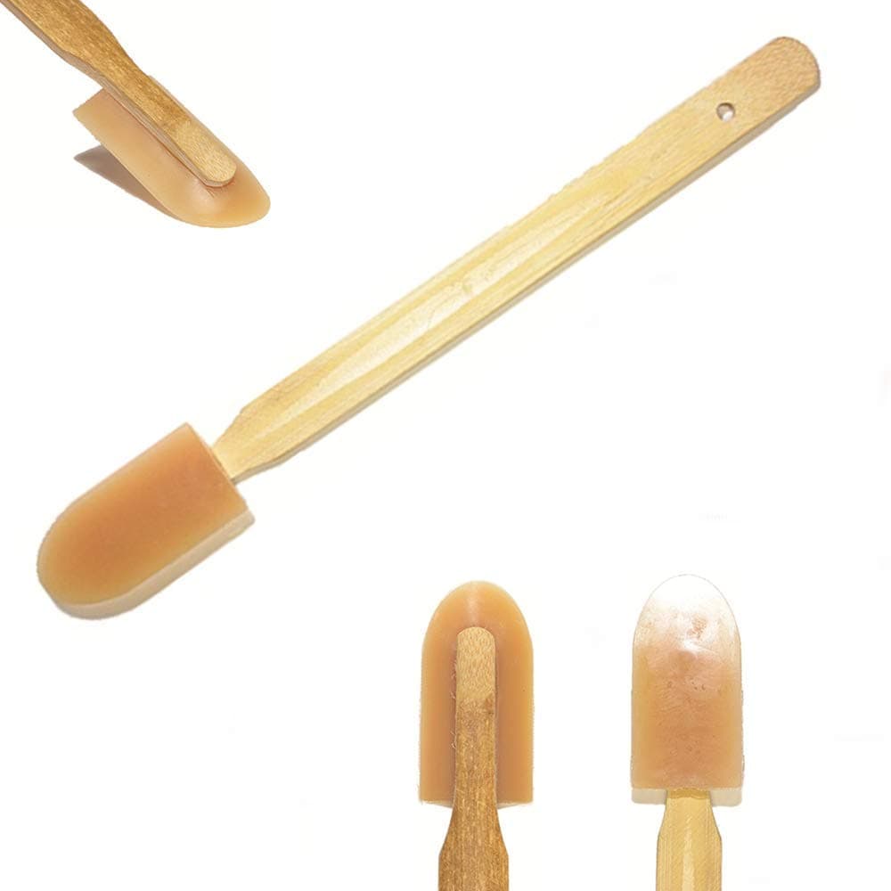 Mhc No.L Caulking Tools Finisher Spatula Silicone Grout Caulking Sealant Finishing Tool Filler Spreader Finish Applicator Tool Bamboo [Elastic Urethane Rubber]