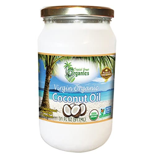 Tropical Green Organics Virgin Coconut Oil, 31 Ounce