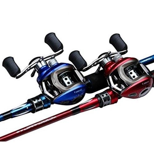 Carbon Bait Rod Lure Fishing Rod With Bait Casting Reels +Get Fishing Lure Set For Free