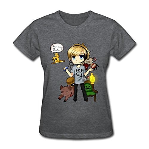 RILI Women's Pewdiepie T-shirt