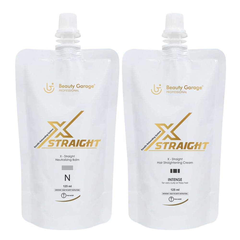 X-Straight Hair Straightening Set (Intense + Neutralizing Cream) 125ml Each