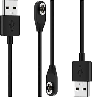 TenCloud 2Pack Headphone Charger Compatible with Shokz OpenSwim Pro S710(Not The S700) Magnetic Charging Cable USB Charger Intended for Shokz OpenSwim Pro S710