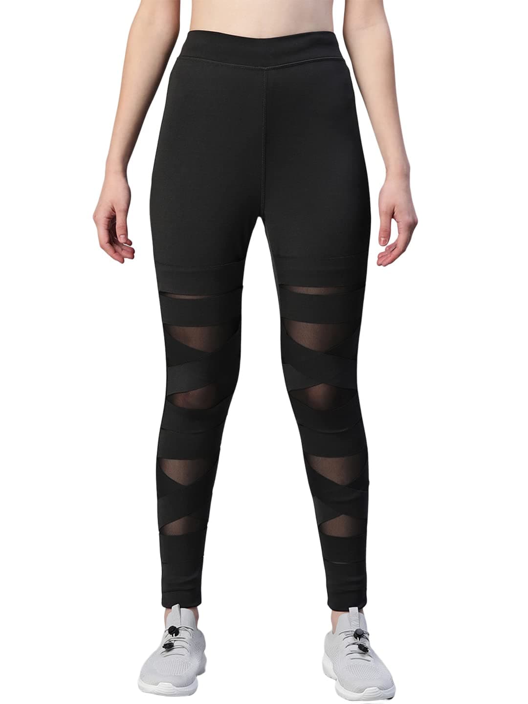 BLINKIN Women's Skinny Fit Mid Rise Leggings
