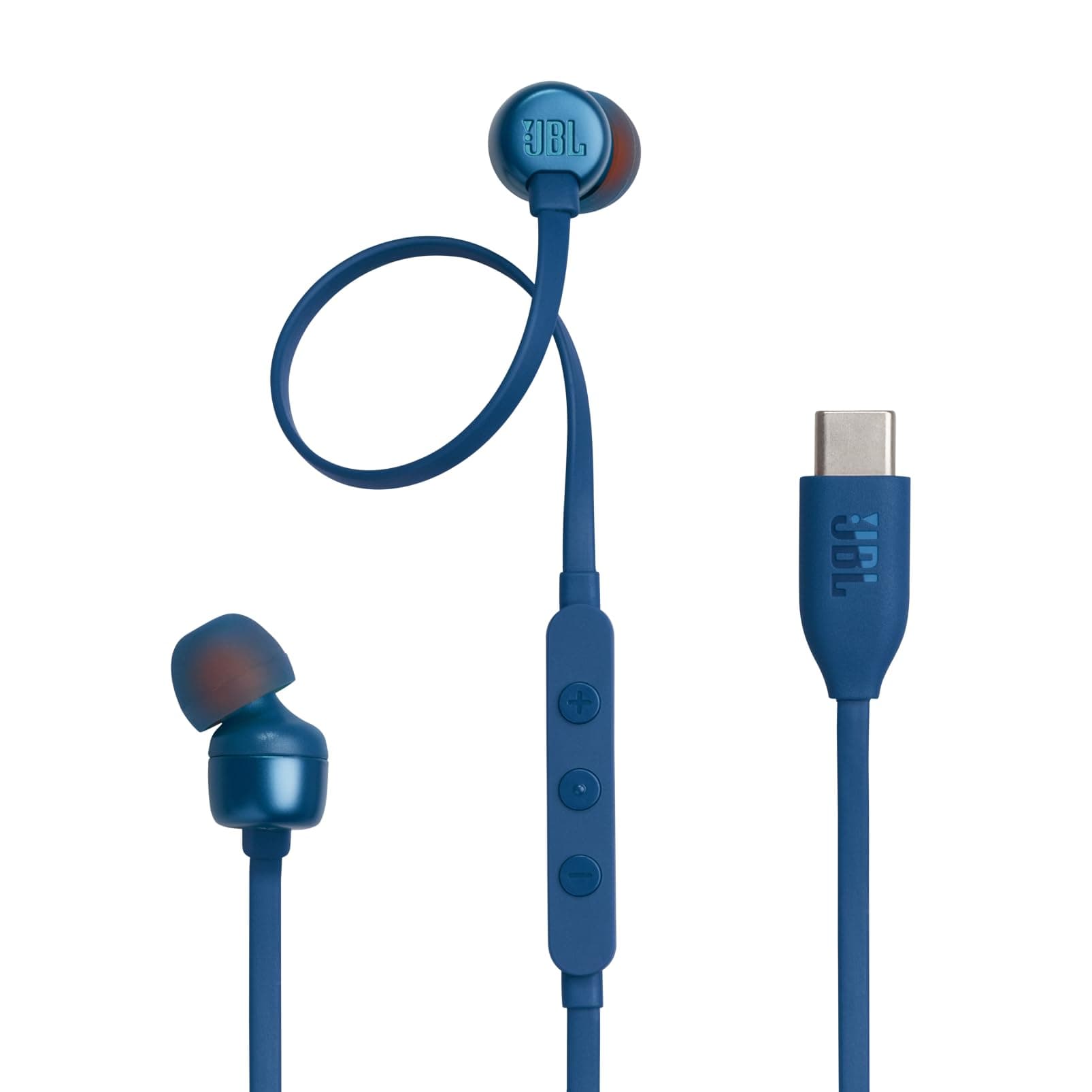 JBL, Tune 310C Wired in-Ear Earphone - Blue