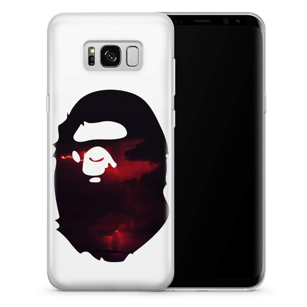 Bape A Bathing Ape Shark Luxury Design Phone Case for Samsung Galaxy J class, A class, S class.