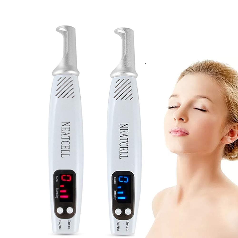 Laser Picosecond Pen Skin Freckle Mole Dark Spot Pigment Tattoo Removal Acne Treatment Machine Laser Picosecond Pen,Blue Light