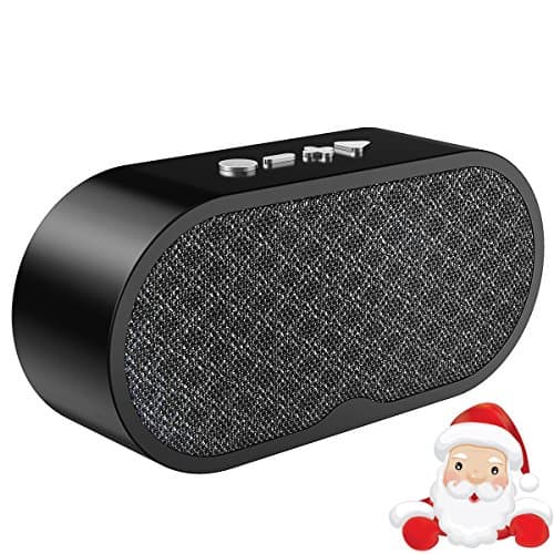 Wireless Bluetooth Speaker, Merdumia Outdoor Portable Stereo Speaker with HD Audio and Enhanced Bass, Built-In Dual Driver Speakerphone, Bluetooth 4.2, Handsfree Calling,TF Card Slot and FM Radio