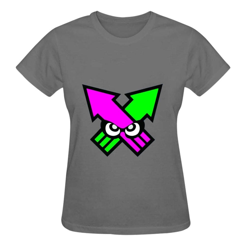 Squidforce Squidmark Spla-toon Cotton Shirt Women T Shirt Best Gift Idea Youth Girls Top