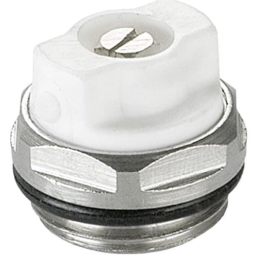 Pepte 1/2-Inch Manual Radiator AIR Vent Bleed Plug Valve