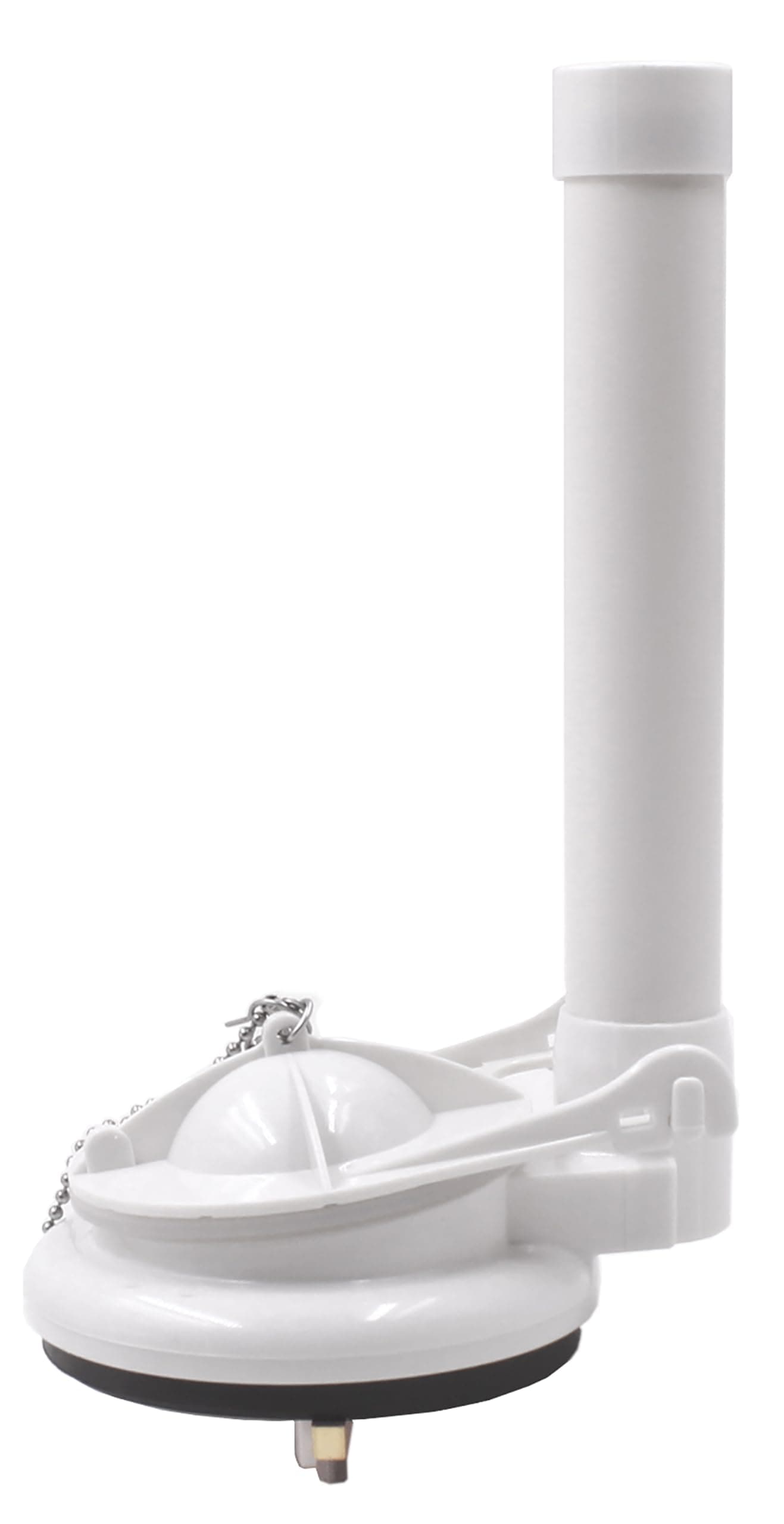 One Piece 3-Inch Toilet Flush Valve Repair Kit for Toilets with Flapper and Chain - Easy to Install