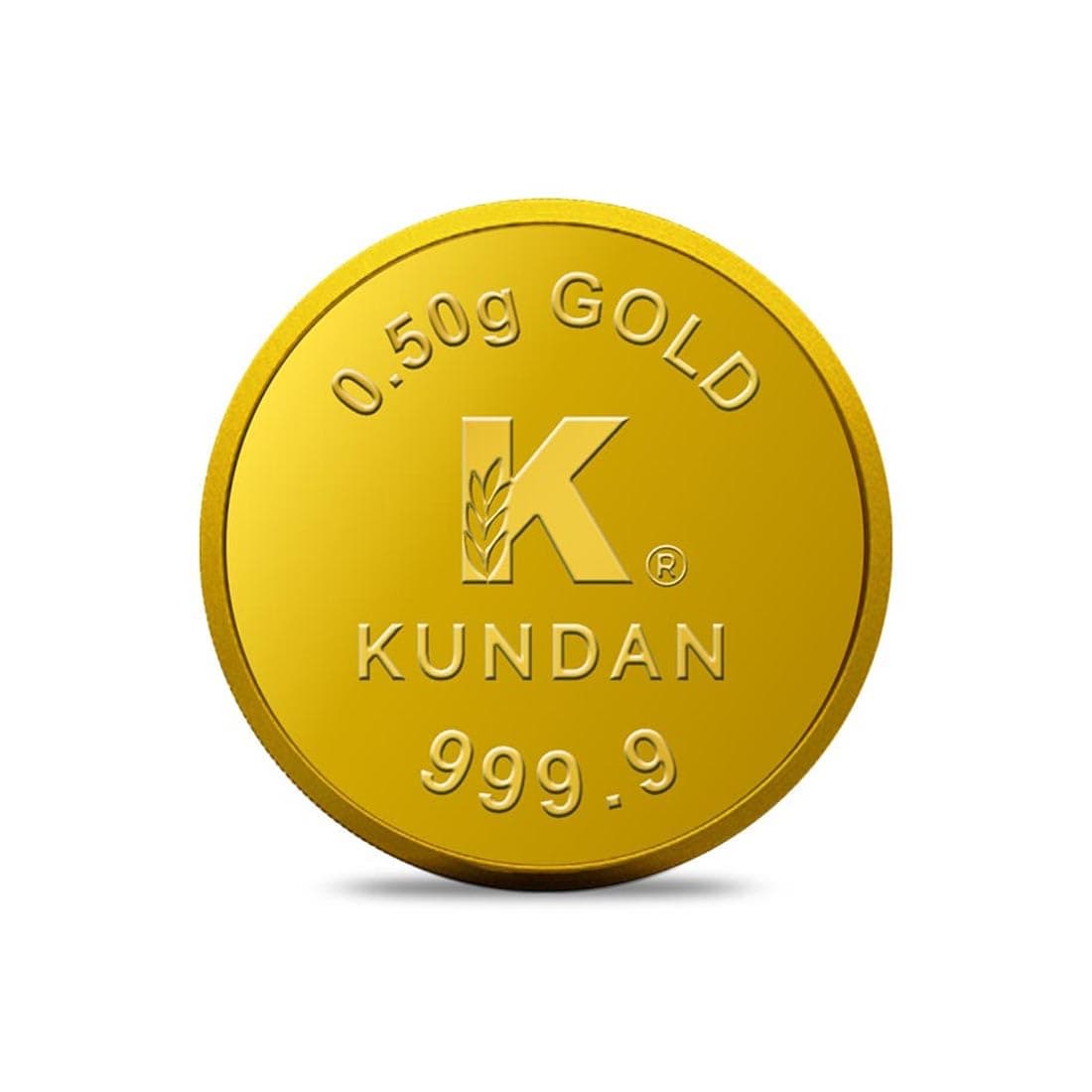 0.5g Gold Coin 24k (999.9)