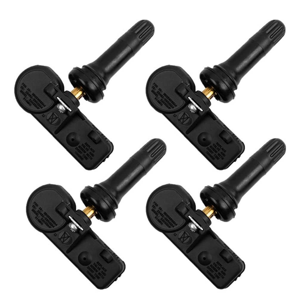 LadyCent Car Tire Pressure Sensor TPMS for GMC Acadia Sierra Yukon 2009-2014, 4 Pcs Tire Pressure Sensor 13586335/13581558/25920615/25799331