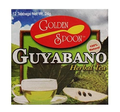 2 Packs Guyabano Herbal Tea (Graviola / Soursop – Annona muricata) with 12 Tea Bags Each Pack (Total of 24)
