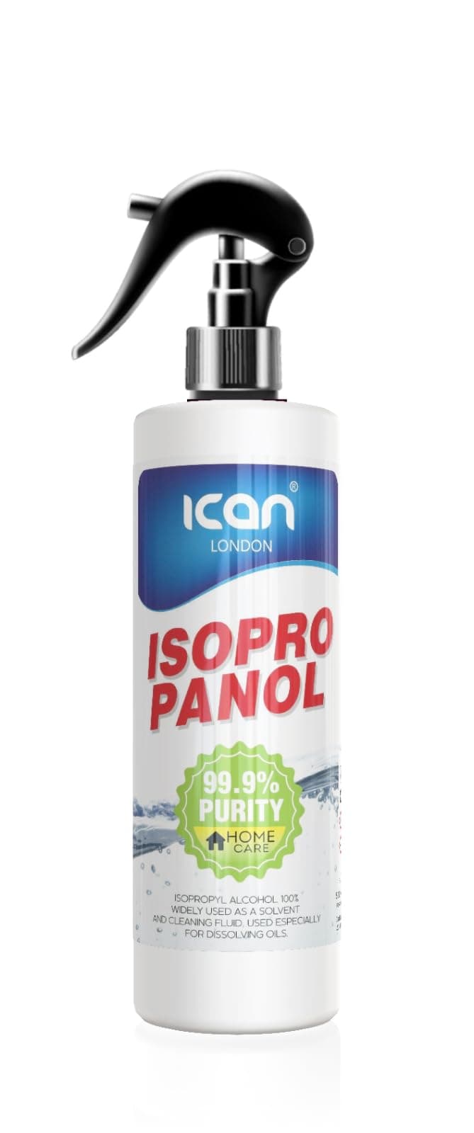 ican London Isopropanol Alcohol / 99.9% Pure Isopropyl Alcohol Cleaning Fluid 500ml Spray
