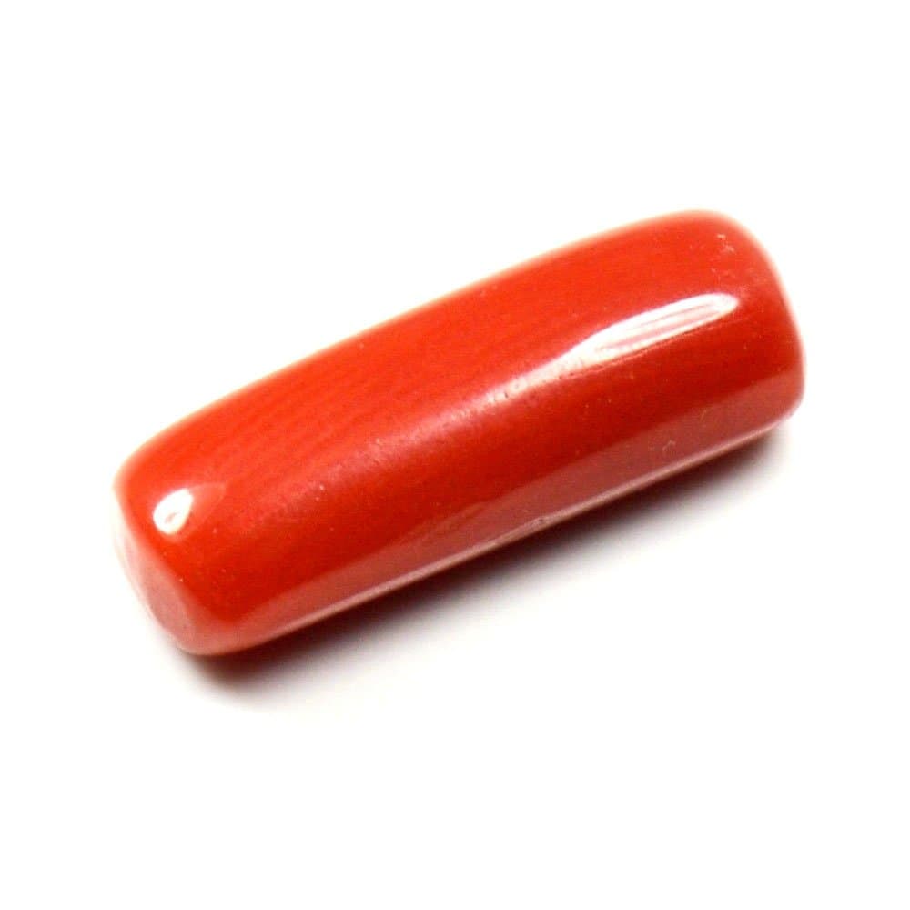 JewelryonclickRed Coral Stone 4.5 Ct Natural Original Loose Gemstone