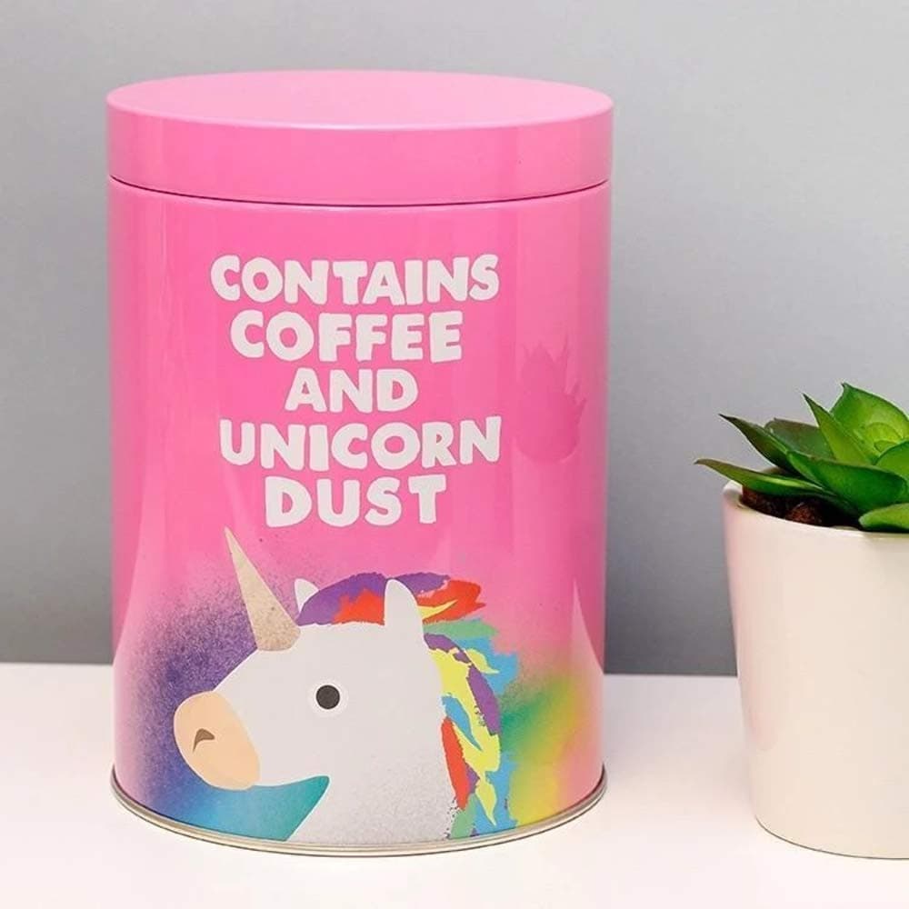 Jolly Awesome - Canisters & Money Boxes - Jolly Awesome Coffee and Unicorn Dust Canister