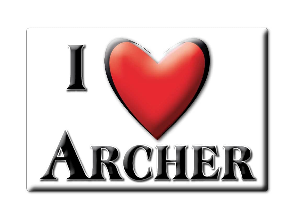Archer Magnet Magnetic Names Gift Idea Birthday Graduation Birth Valentine's Day