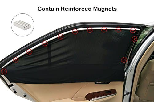 Bayan Car Rear Side Window Sun Shade Baby Sunshade for Car-Intended for Corolla 2010-2018,Camry 2002-2018