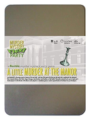 A Little Murder at the Manor Expansion 4-6 Player Murder Mystery Flexi-Party