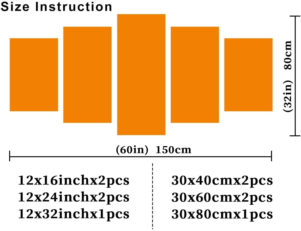 LiftGather Canvas Painting Wall Art for Living Room Office Bathroom Decorative Painting Modern Home Decor 5pcs Wall Art Print Elephant Picture Framed Ready to Hang