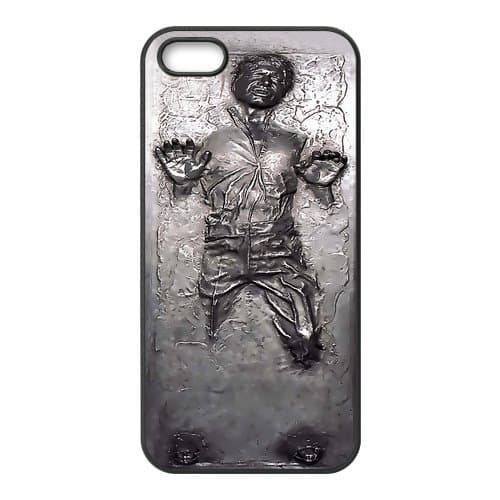 DiyCaseStore Han Solo Frozen in Carbonite iPhone 5 5S Hard Case Cover Protector Christmas Gift Idea