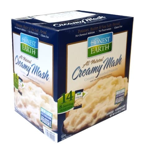 HONEST EARTH creamy mashed potatoes dry mashed potatoes 181gX14 bags