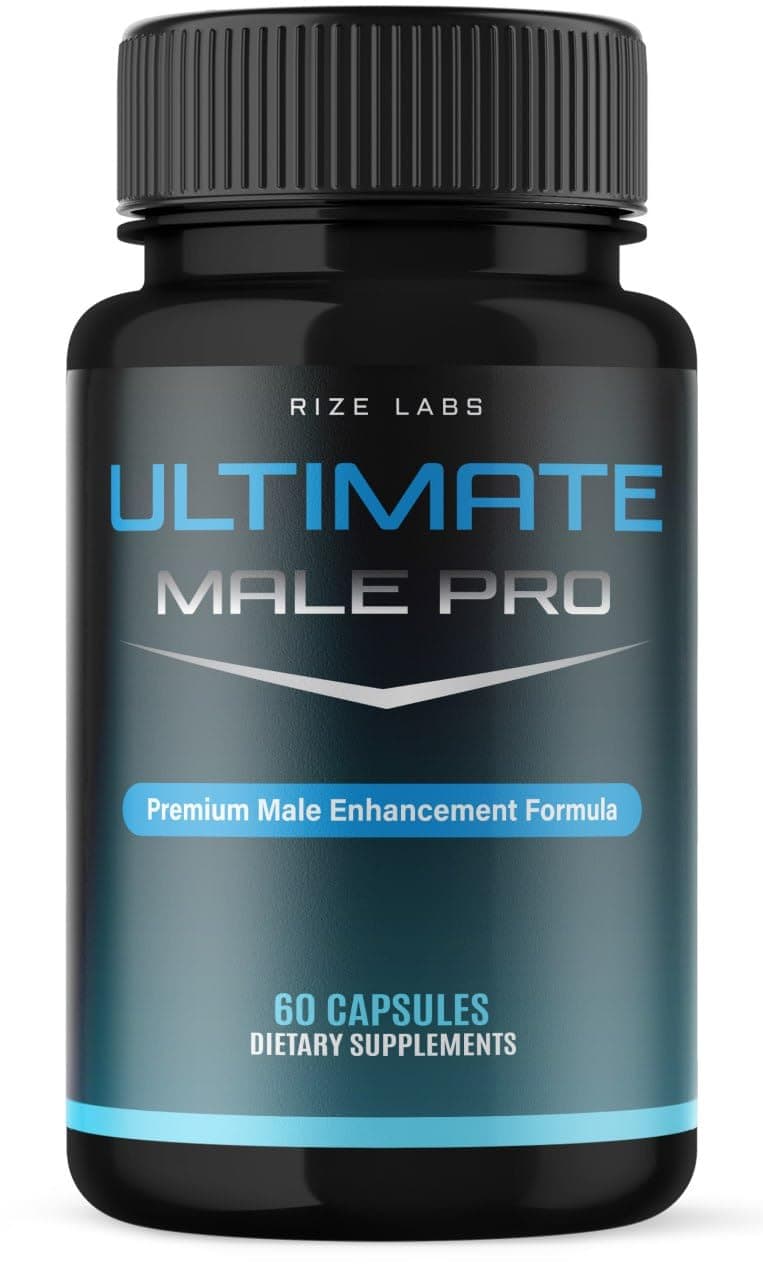 Ultimate Male Pro Capsules for Men, Ultimate Male Extreme Supplement,All-Natural Support for a Healthy Active Lifestyle, UltimateMalePro Reviews ((60 Capsules)