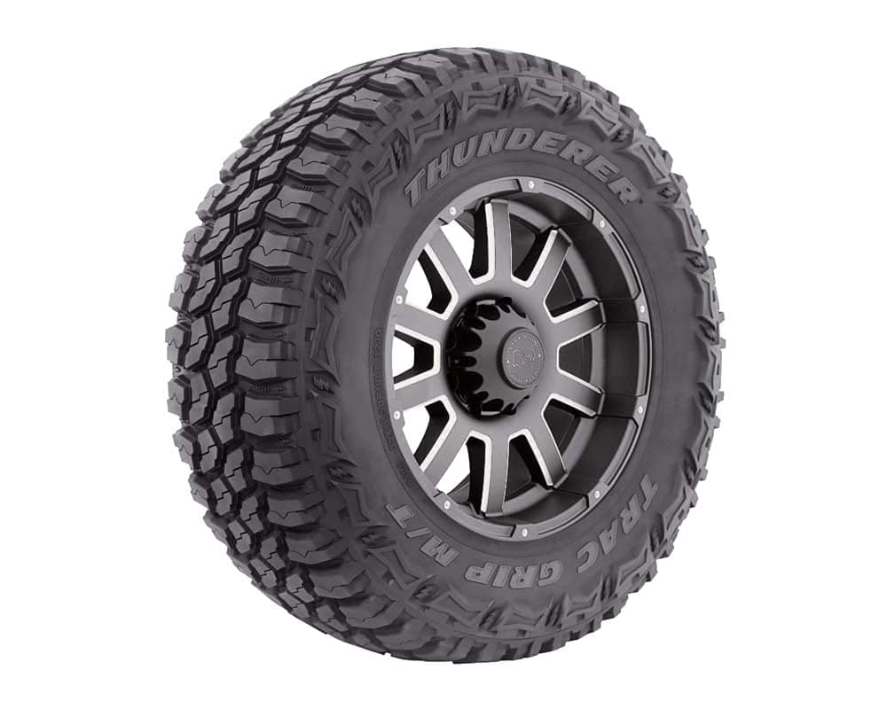 Thunderer R408 Trac Grip M/T Mud-Terrain Tire LT35/1250R20 125Q 12 Ply Rating 21 32nds Tread Depth