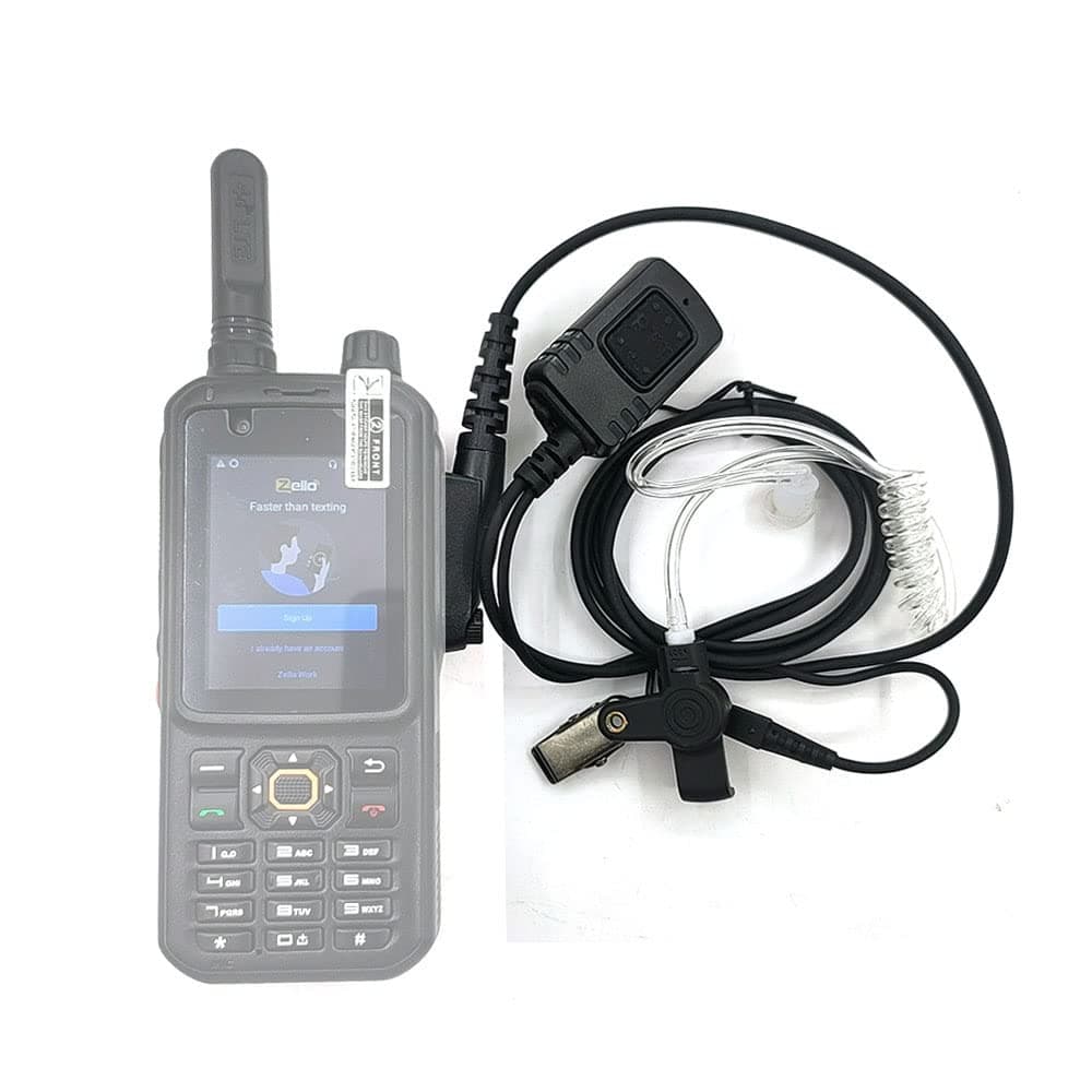 Original Inrico Airtube Earphone AT-320 for POC Radio Inrico PTT T320 T400 Network Radio Headphone