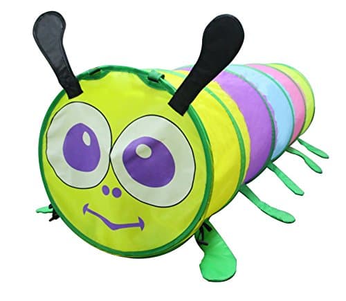 Kiddey Sale Caterpillar Play Tunnel for Kids – Development Crawl and Play Tunnel for Indoor/Outdoor Use – Fun Shape, Endless Imagination, Creativity and Early Learning