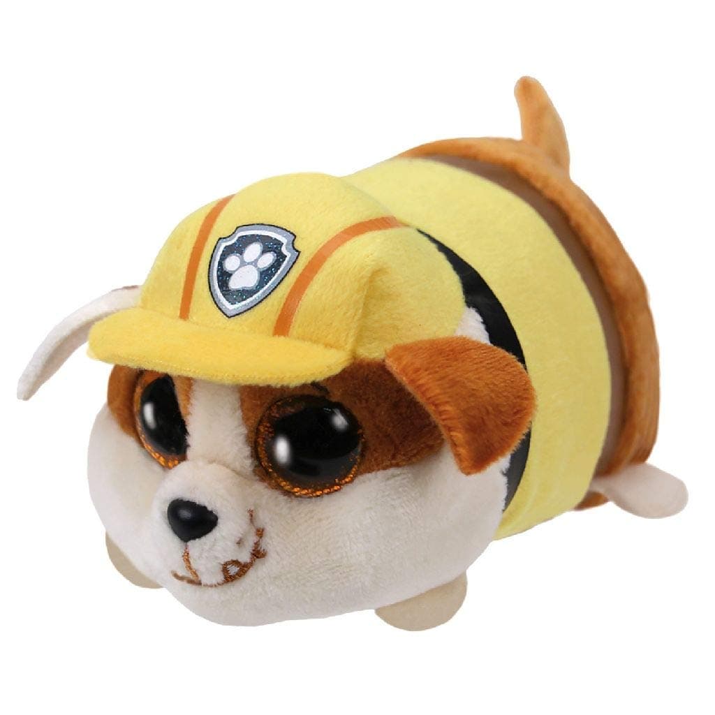 TY 0584558 Rubble-Paw Patrol-Teeny Reg Plush, Multicolor