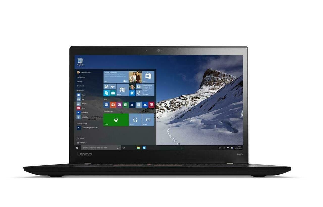 Lenovo ThinkPad T460s Ultrabook - 14" Full HD (1920x1080) Core i5-6300U 8GB 256GB SSD HDMI WebCam WiFi Windows 10 Professional 64-bit PC Laptop (Renewed)