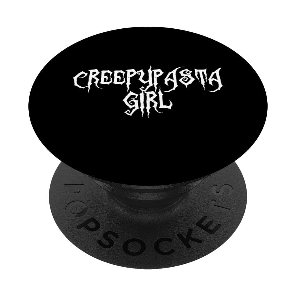 Creepypasta Girl Cute Scary Stories Reader Writer PopSockets Swappable PopGrip