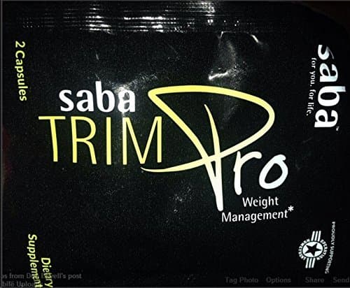 New Saba Trim Pro Weight Loss Supplements Trial Packs - 30 Count