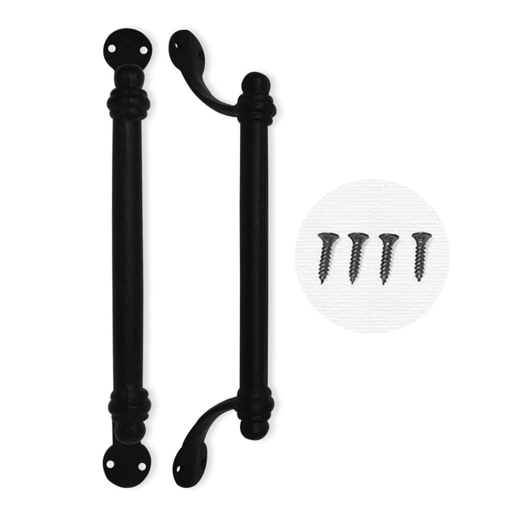 Rustic Exterior Barn Door Handle - Shed Door Handle - Gate Pull, Set of 2