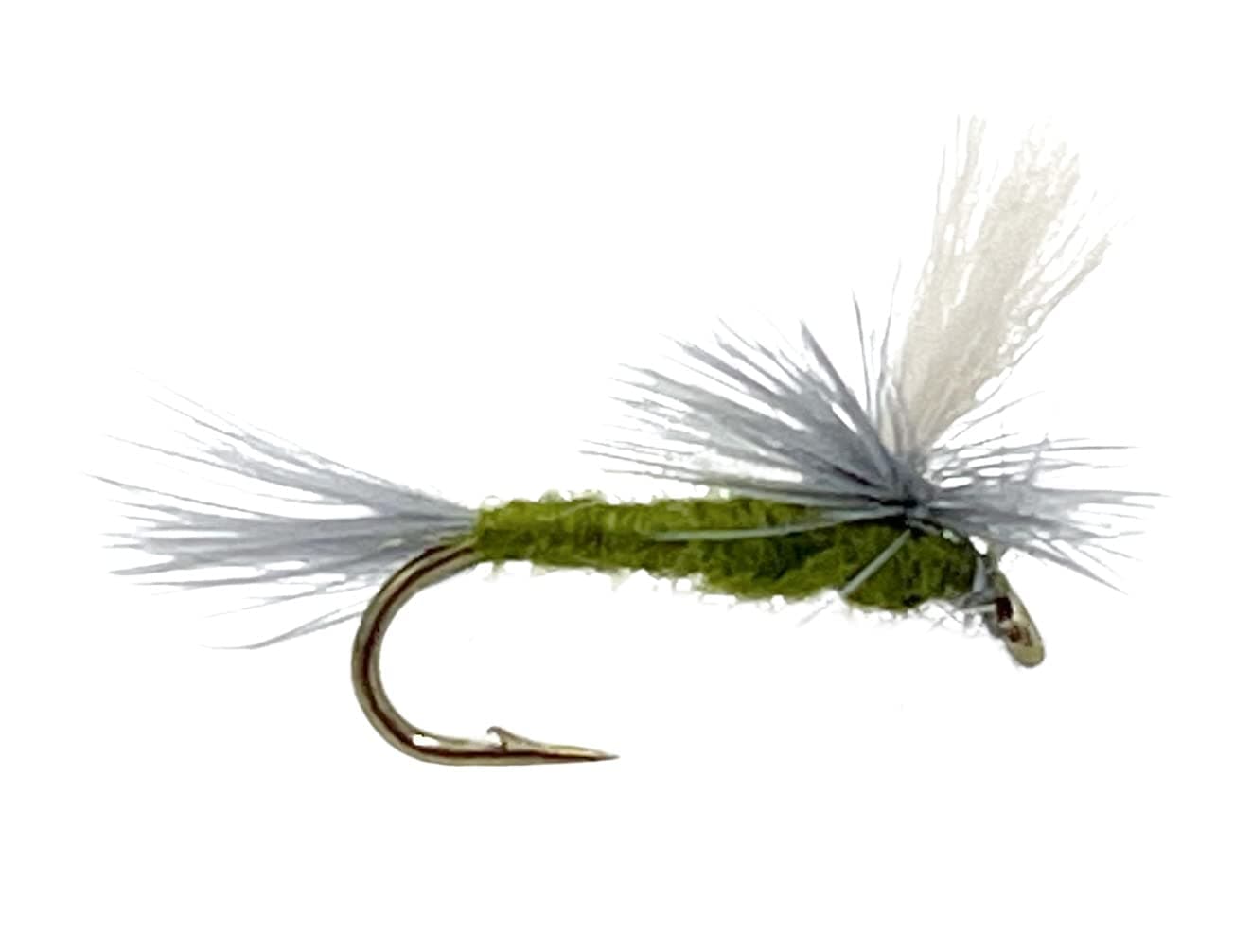 Feeder Creek Fly Fishing Flies - Blue Winged Olive BWO Trout & Bass Dry Flies Assortment Kit