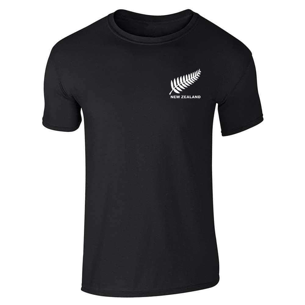 Pop ThreadsNew Zealand Soccer Retro National Team Jersey Graphic Tee T-Shirt for Men