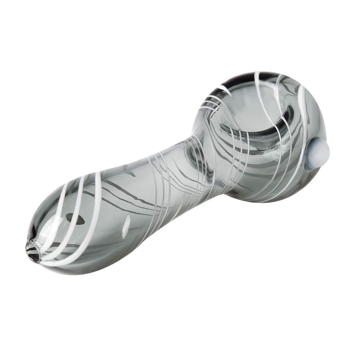 Tangren Trading Newest Handmade Glass Tube Borosilicate Glass Spoon Tube Pipes Tall 4.4 inch