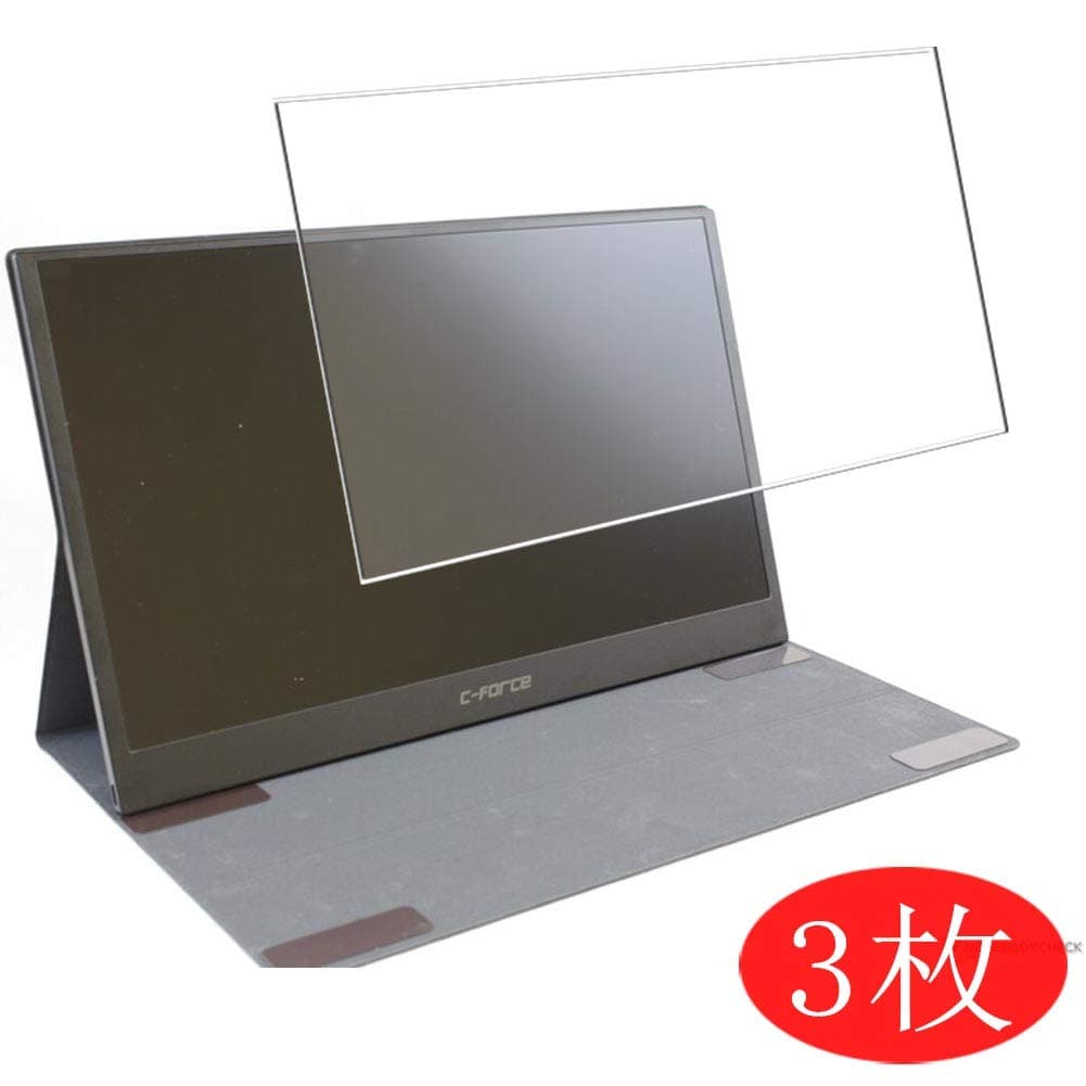 [3 Pack] Synvy Screen Protector for C-Force CF015C Portable Monitor 15.6" TPU Flexible HD Film Protective Protectors [Not Tempered Glass]