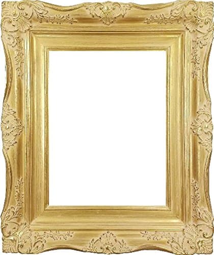 4" Vintage Ornate Baroque French Gold Picture Frame (16x20 Inch)