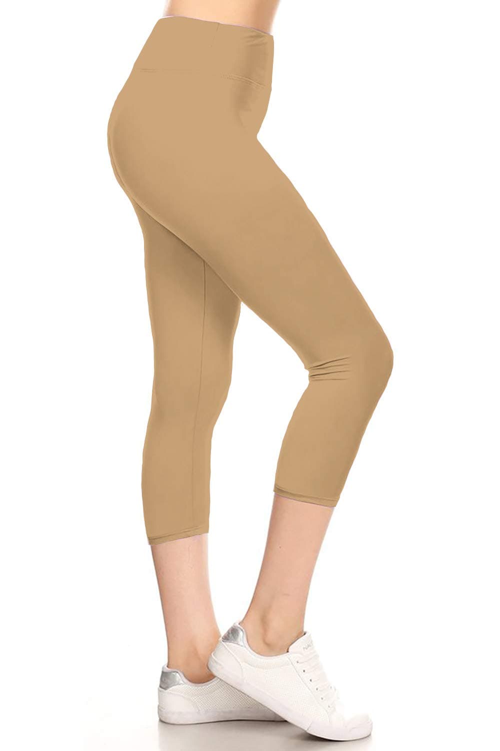 High Waisted Leggings for Women Buttery Smooth & Soft Women's Solid Yoga - Reg, Plus, 1X3X, 3X5X