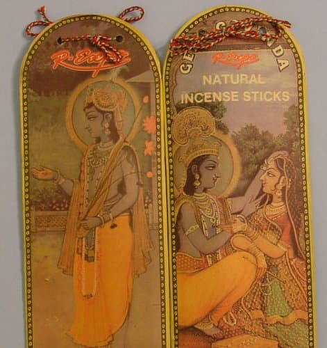 Amber - Geet Govinda (Melody of Krishna) Incense Sticks - 20 Sticks