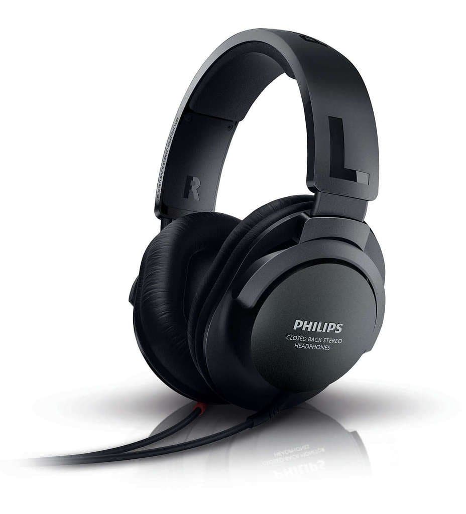 Philips SHP2600/27 Over-Ear Headphones, Black