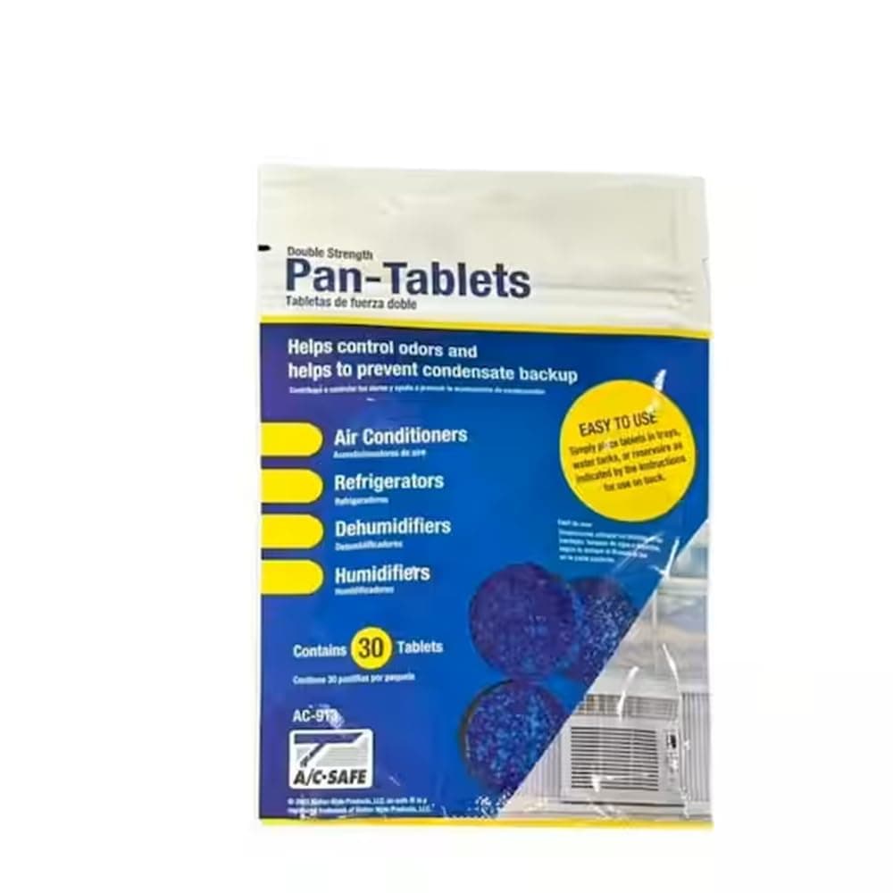 Pan Tablets - 30 count: Cleans scum in Drain Pans and Humidifiers