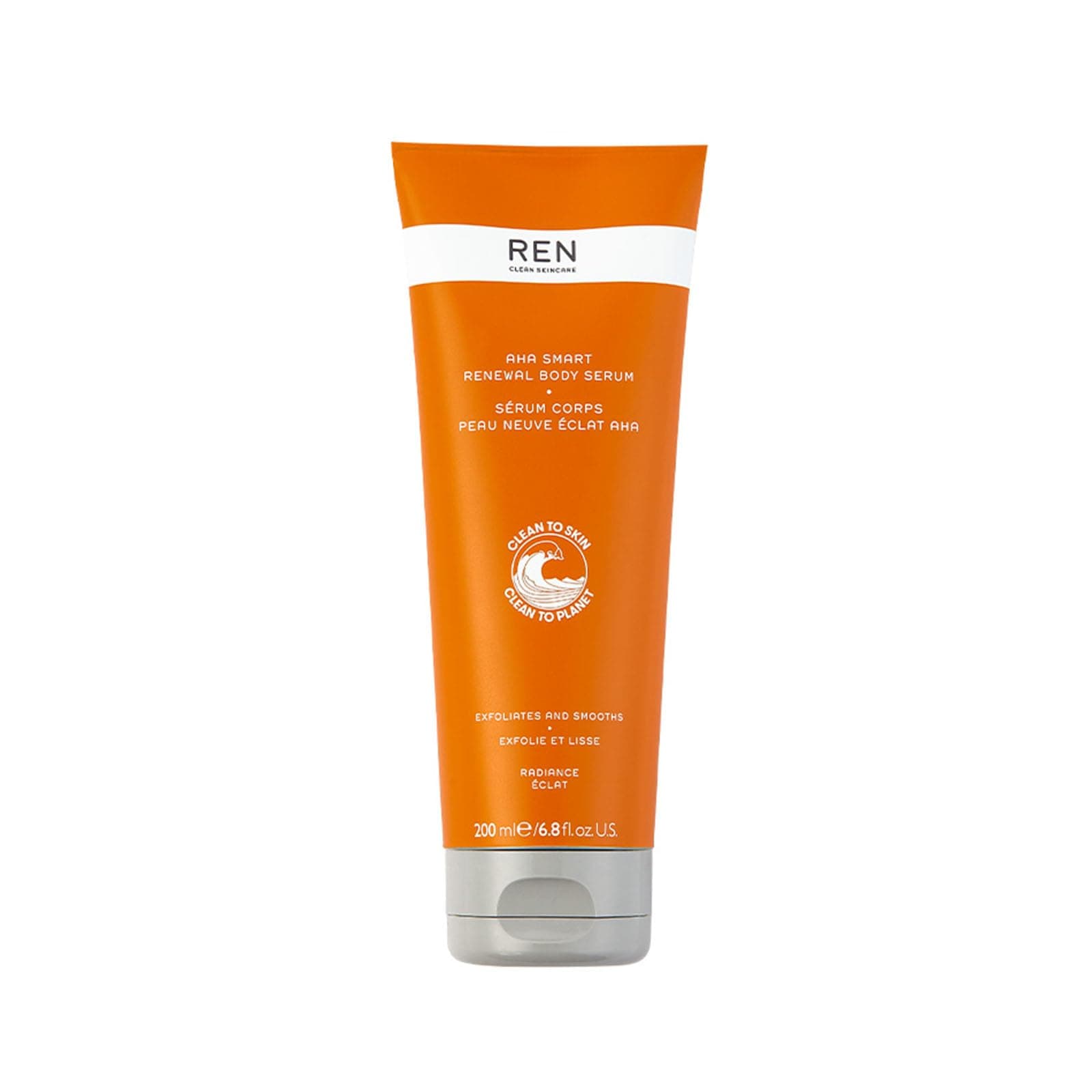 REN Clean Skincare Glycol Lactic Radiance Renewal Mask | Exfoliating Gel Face Mask for Brighter, Firmer, & Smoother Skin | Reduces Fine Lines & Refines Skin Texture | Cruelty Free | Step 2: Exfoliate