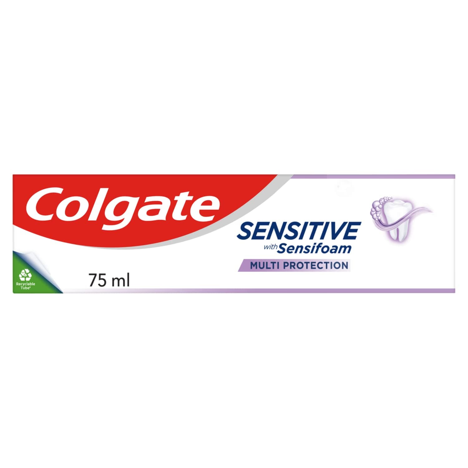 Colgate Sensitive with Sensifoam Multi Protection Toothpaste 75ml - fluoride toothpaste - cavity protection
