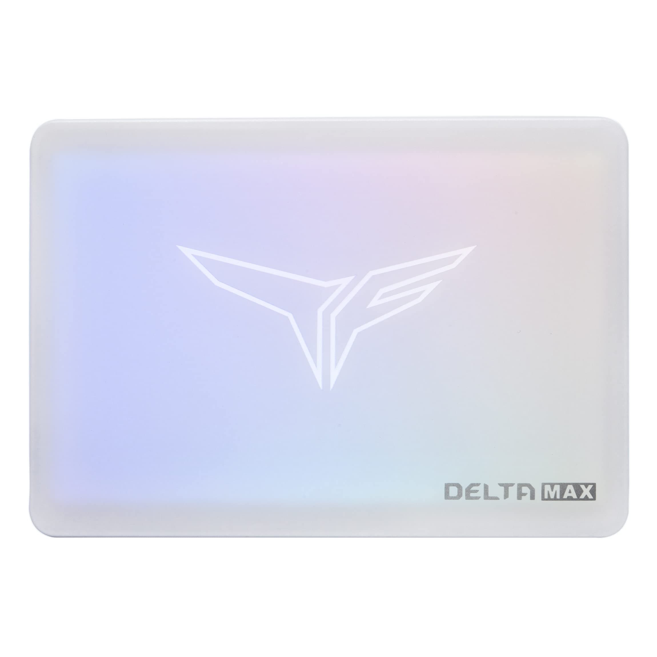 TEAMGROUP T-Force Delta MAX Lite(Dramless) White ARGB 512GB with 3D NAND TLC 2.5 Inch SATA III Internal SSD (R/W Speed up to 550/500 MB/s) T253TM512G0C425