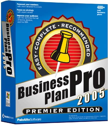 Palo Alto Business Plan Pro 2005 Premier